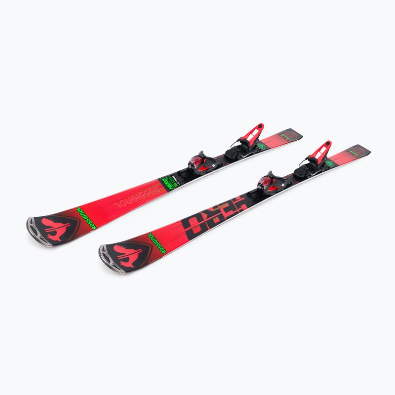 Sci da discesa Rossignol Hero Elite ST TI K + attacchi NX12 rosso 4