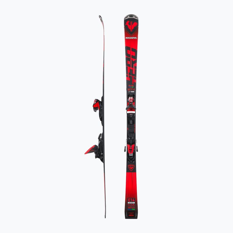 Sci da discesa Rossignol Hero Elite MT TT Cam K + attacchi NX12 rosso 2