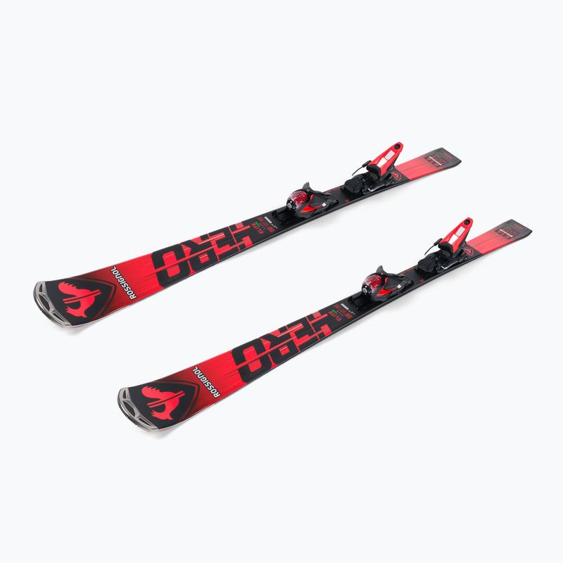 Sci da discesa Rossignol Hero Elite MT TT Cam K + attacchi NX12 rosso 4
