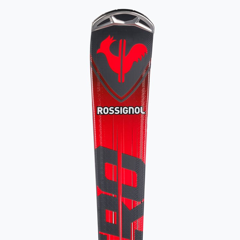 Sci da discesa Rossignol Hero Elite MT TT Cam K + attacchi NX12 rosso 8