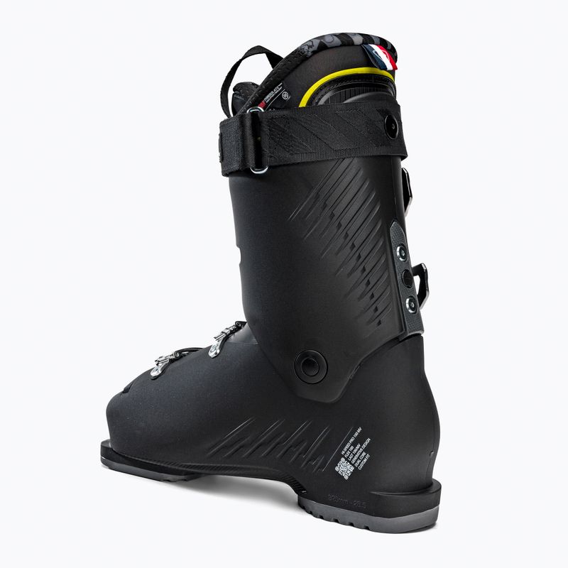 Scarponi da sci Rossignol Hi-Speed Pro 100 nero/giallo 2