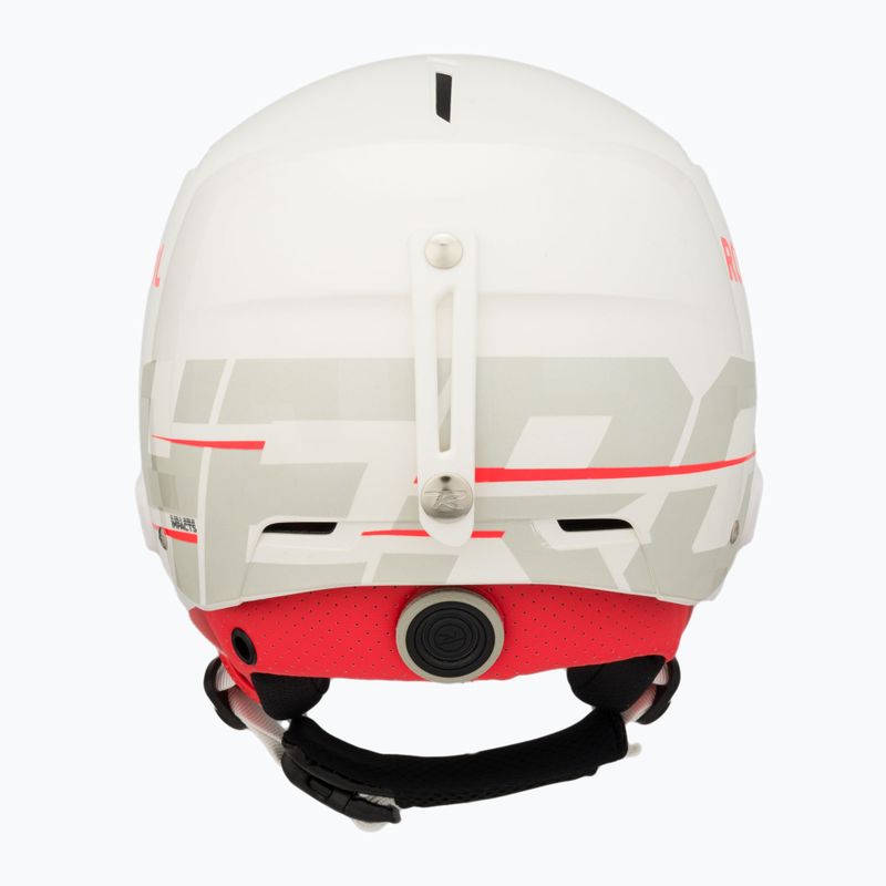 Casco da sci Rossignol Hero Slalom Impacts + Chinguard bianco 3
