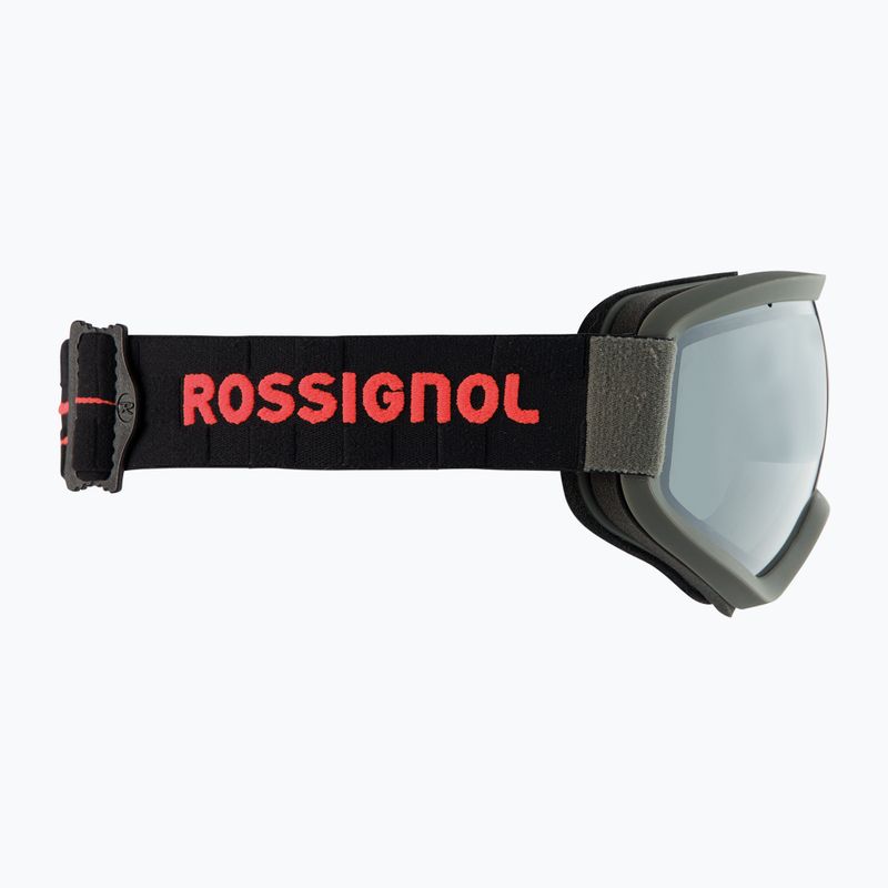 Maschera da sci Rossignol Ace Hero grey/grey/yellow 2