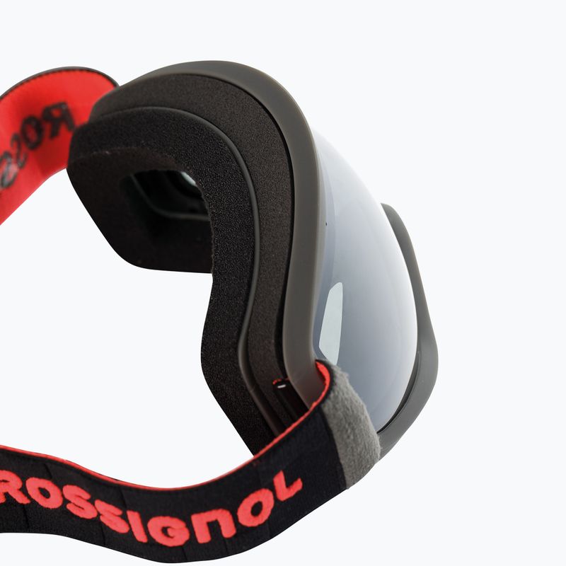 Maschera da sci Rossignol Ace Hero grey/grey/yellow 4