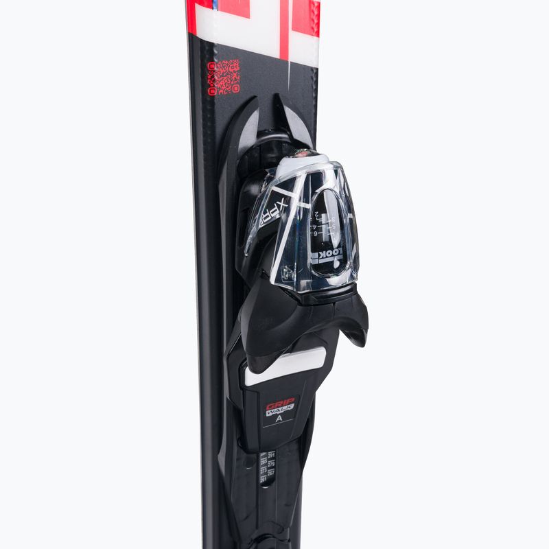 Sci da discesa per bambini Rossignol Hero 130-150 + attacchi XP7 rosso 7