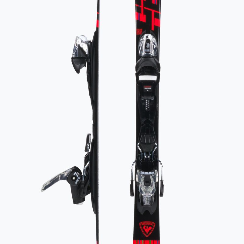 Sci da discesa per bambini Rossignol Hero Multi Event + attacchi XP7 rosso 5