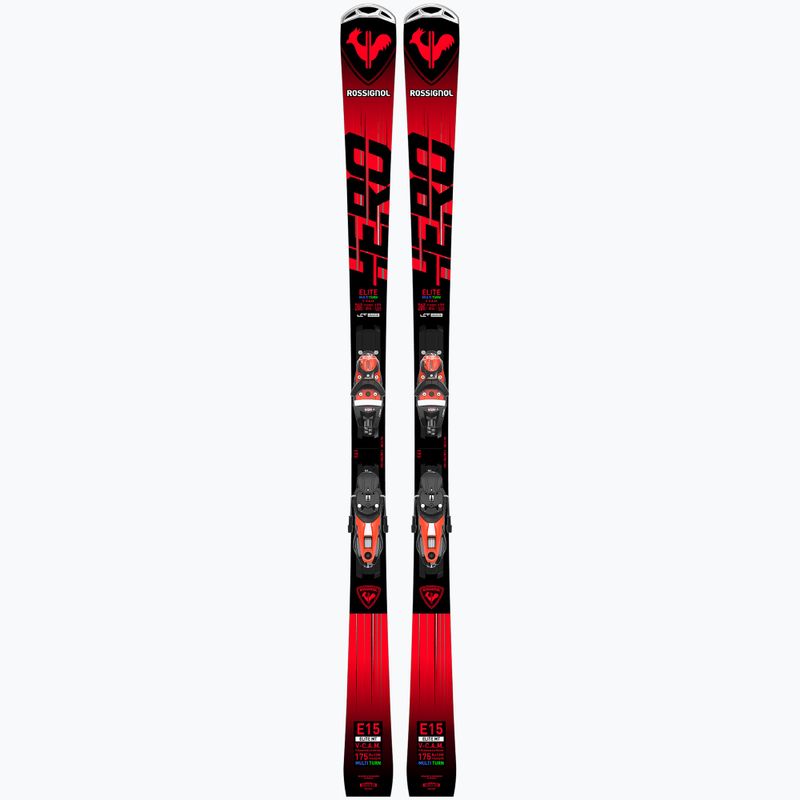 Sci da discesa Rossignol Hero Elite MT TT Cam K + attacchi NX12 rosso 10