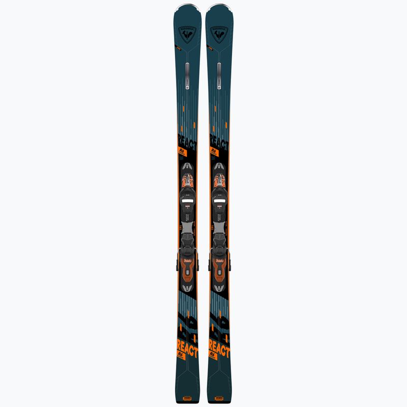 Sci da discesa Rossignol React 6 CA + attacchi XP11 blu 9