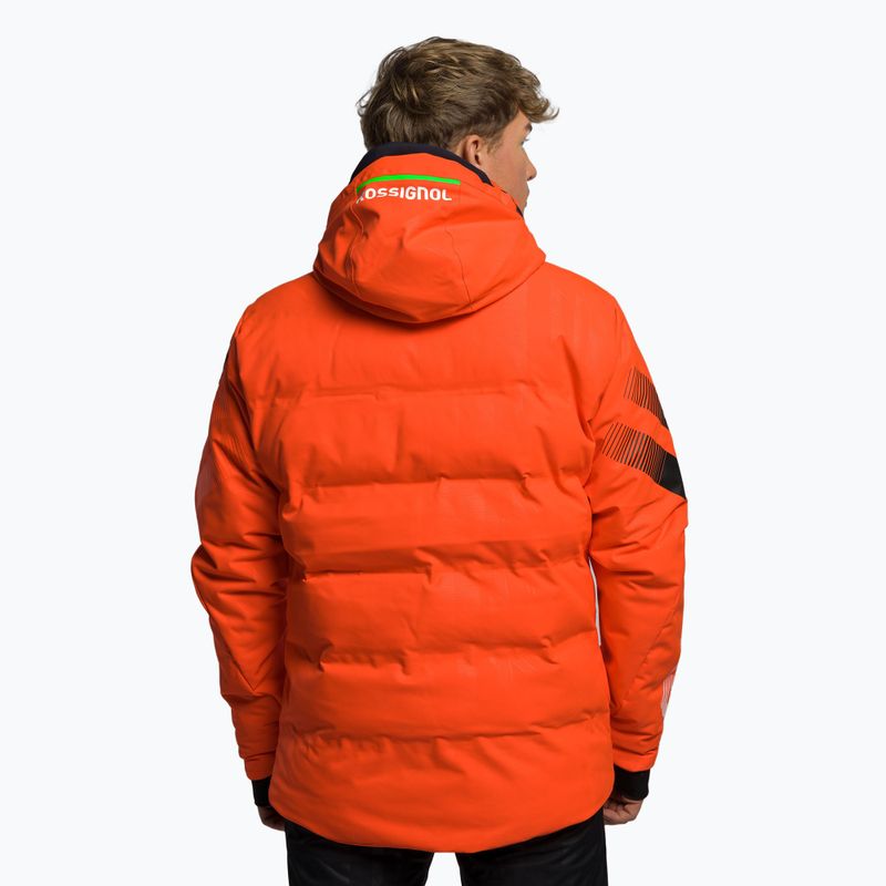 Giacca da sci Rossignol Hero Depart rossa da uomo 4