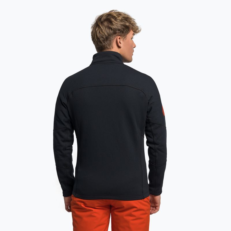 Felpa Rossignol Hero Clim uomo nero/rosso 4