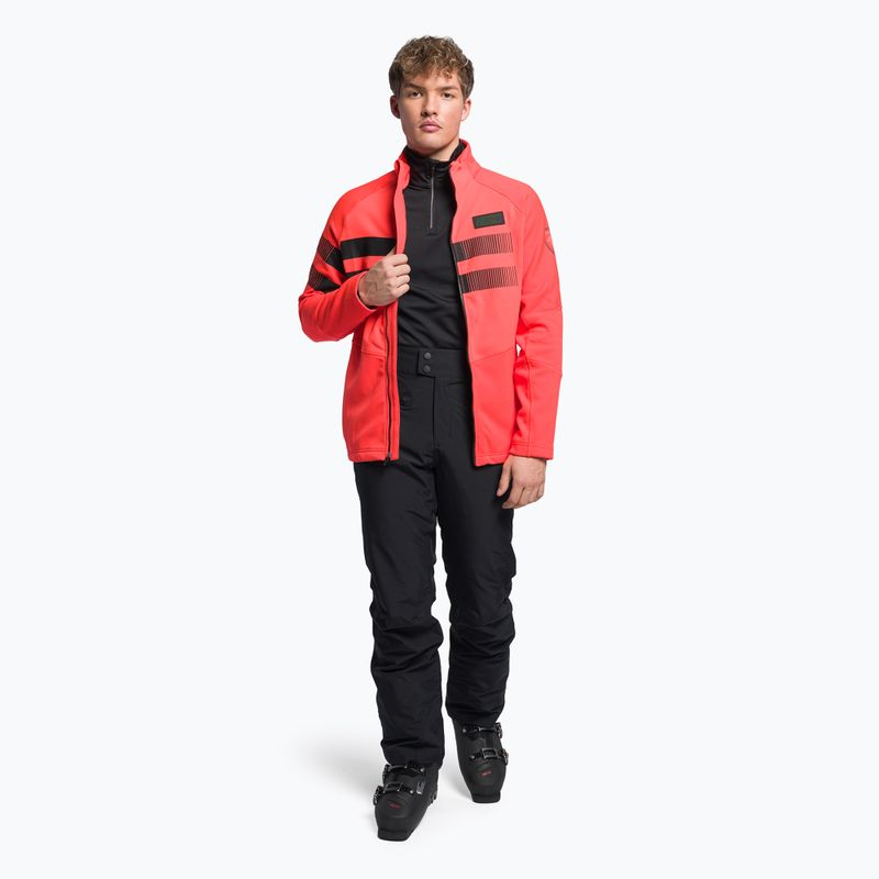 Felpa Rossignol Hero Clim uomo rosso/nero 2