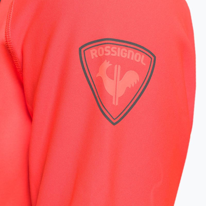 Felpa Rossignol Hero Clim uomo rosso/nero 5
