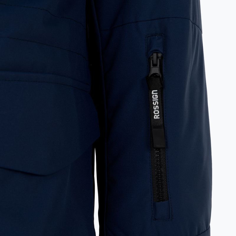 Giacca invernale Rossignol Parka da uomo, blu scuro 9