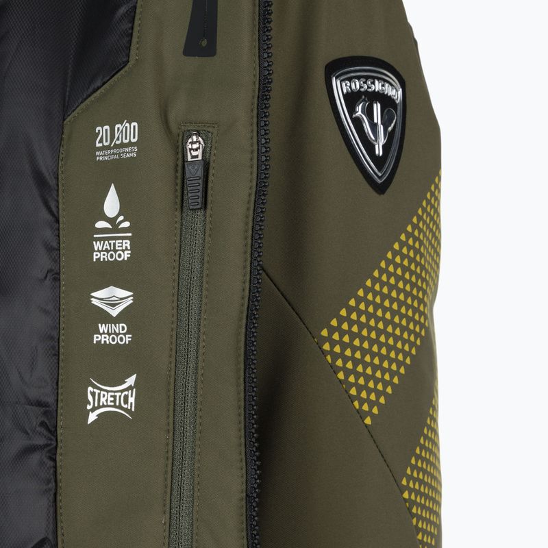 Giacca da sci Rossignol All Speed verde uomo 6