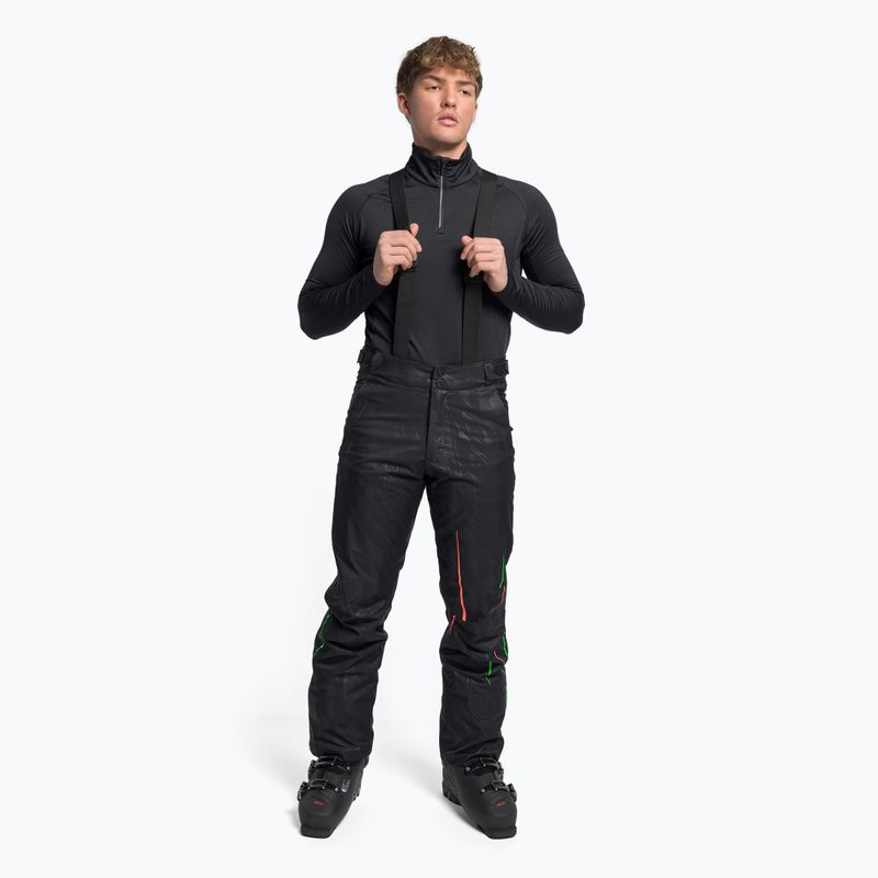 Pantaloni da sci Rossignol Hero da uomo, nero