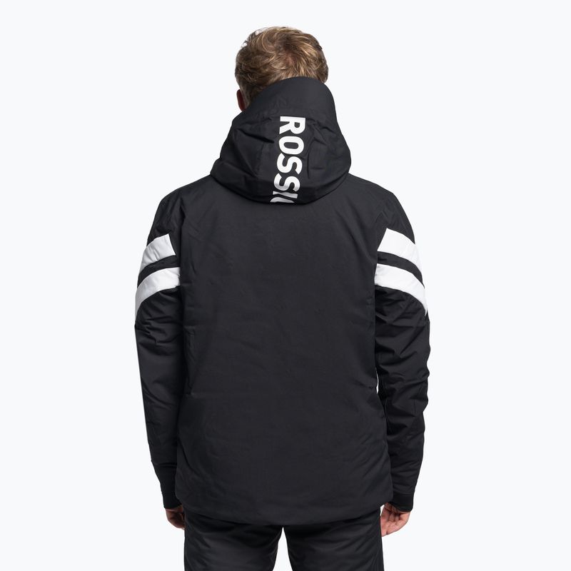 Giacca da sci Rossignol Controle uomo nero/bianco 4