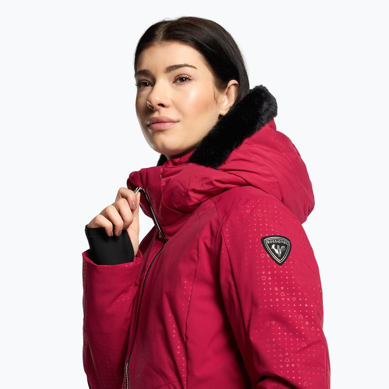 Giacca da sci donna Rossignol Controle rosso 5