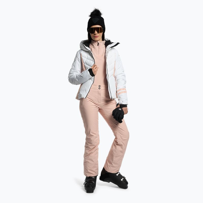 Giacca da sci donna Rossignol Courbe Optic bianco 2