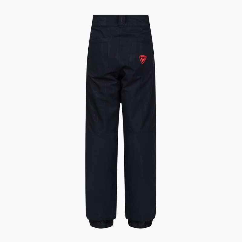 Pantaloni da sci Rossignol Hero da bambino, nero 4