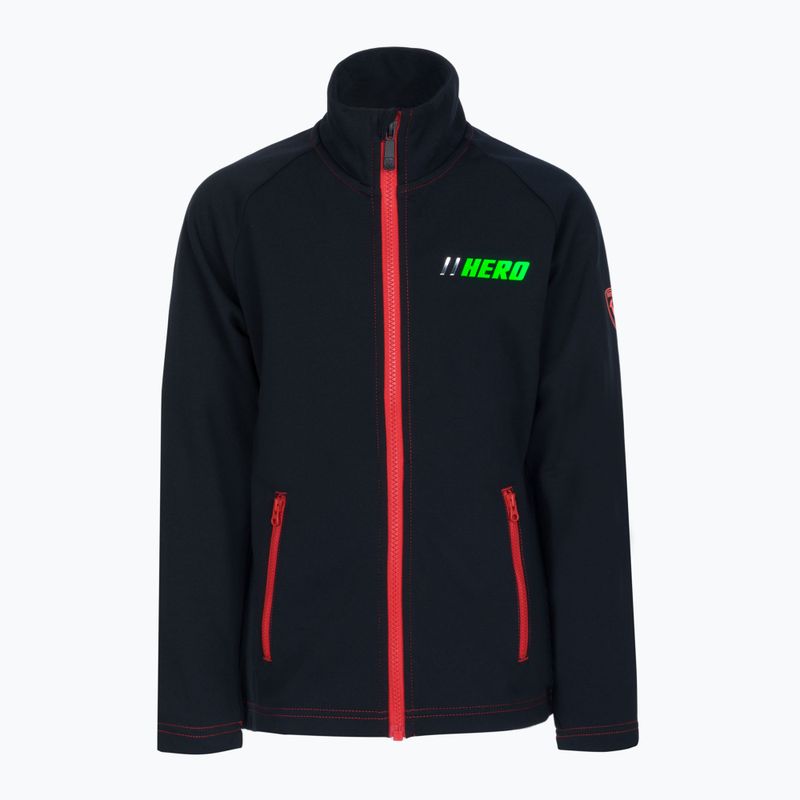 Felpa da bambino Rossignol Hero Fz Clim nero 3
