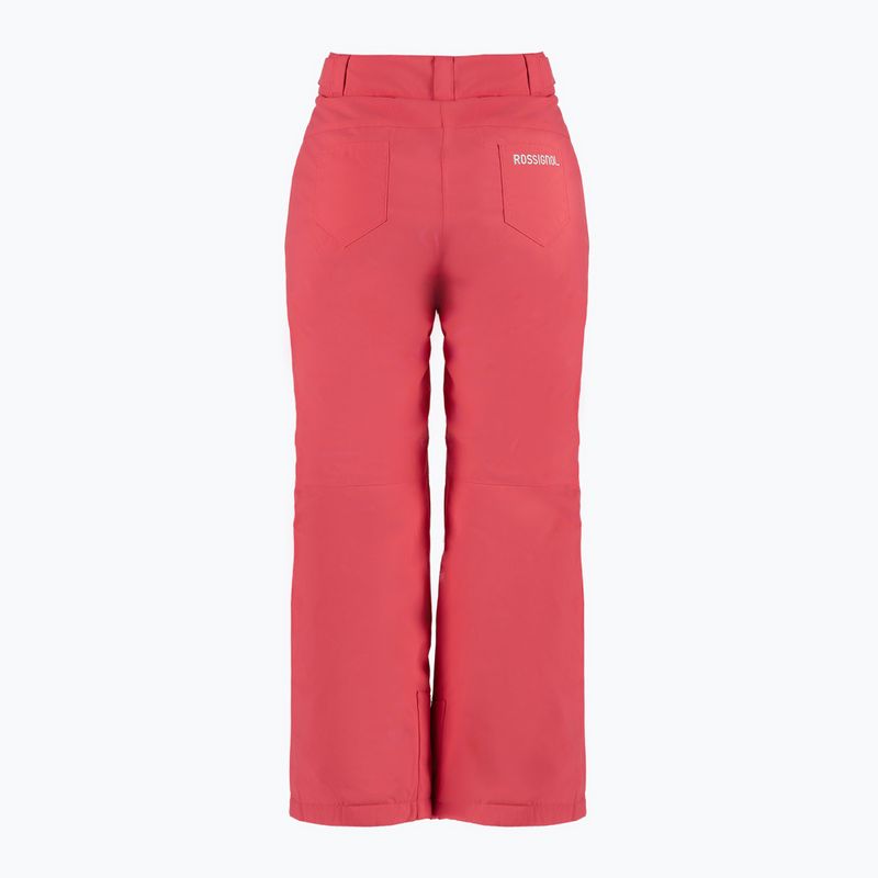 Rossignol pantaloni da sci per bambini Sci rosa 4