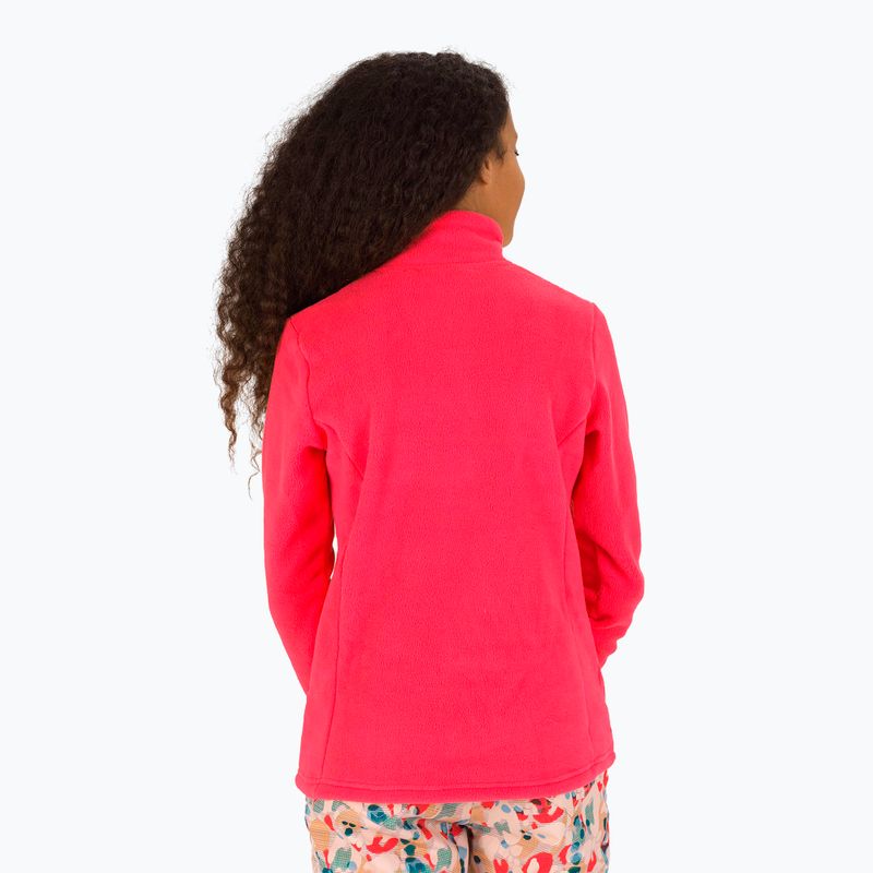 Rossignol felpa bambino 1/2 Zip Pile rosa 2