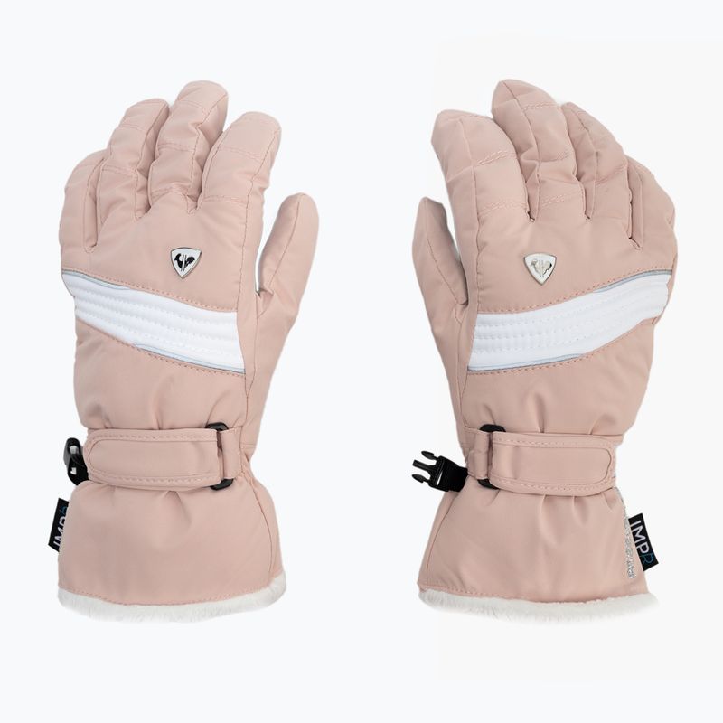 Guanto da sci da donna Rossignol Saphir Impr G rosa 3