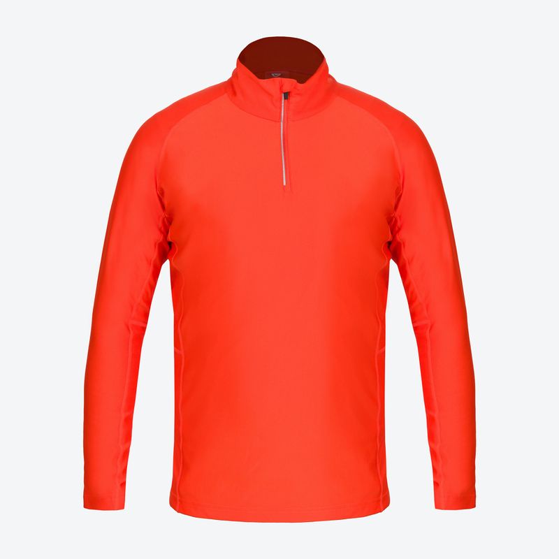 Rossignol Classique 1/2 Zip termica da uomo a maniche lunghe arancione 3