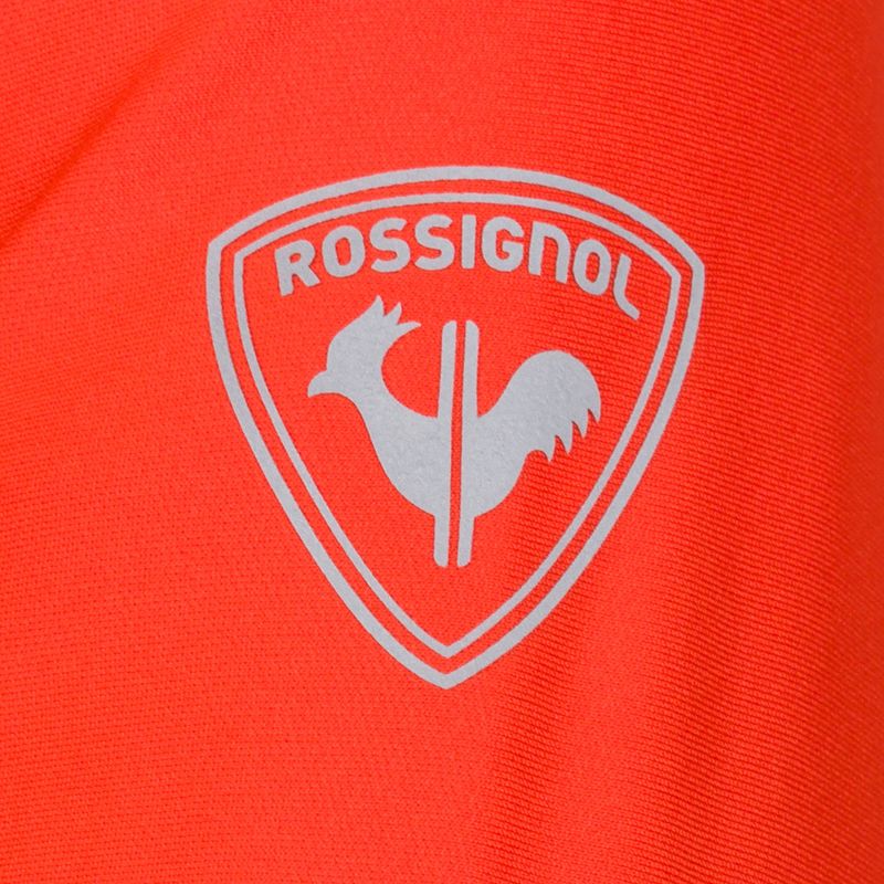 Rossignol Classique 1/2 Zip termica da uomo a maniche lunghe arancione 5