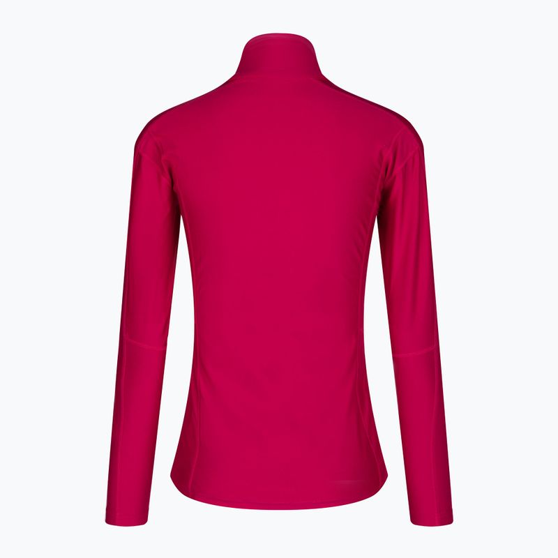 Rossignol Classique 1/2 Zip termica donna a maniche lunghe rosso 4