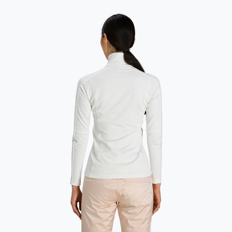 Rossignol Classique 1/2 Zip termica donna a maniche lunghe bianco 2