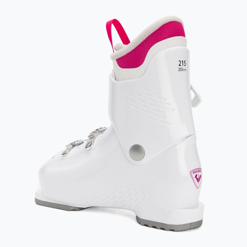 Scarponi da sci Rossignol Comp J3 per bambini, bianco 2