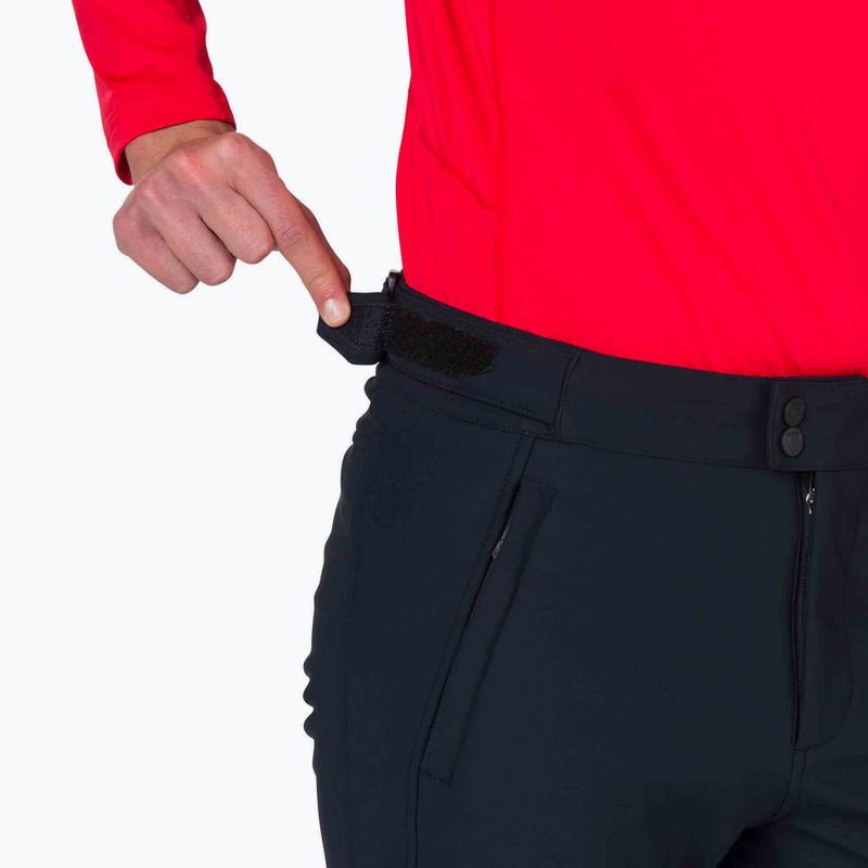 Pantaloni da sci Rossignol Origin Softshell da uomo, nero 4