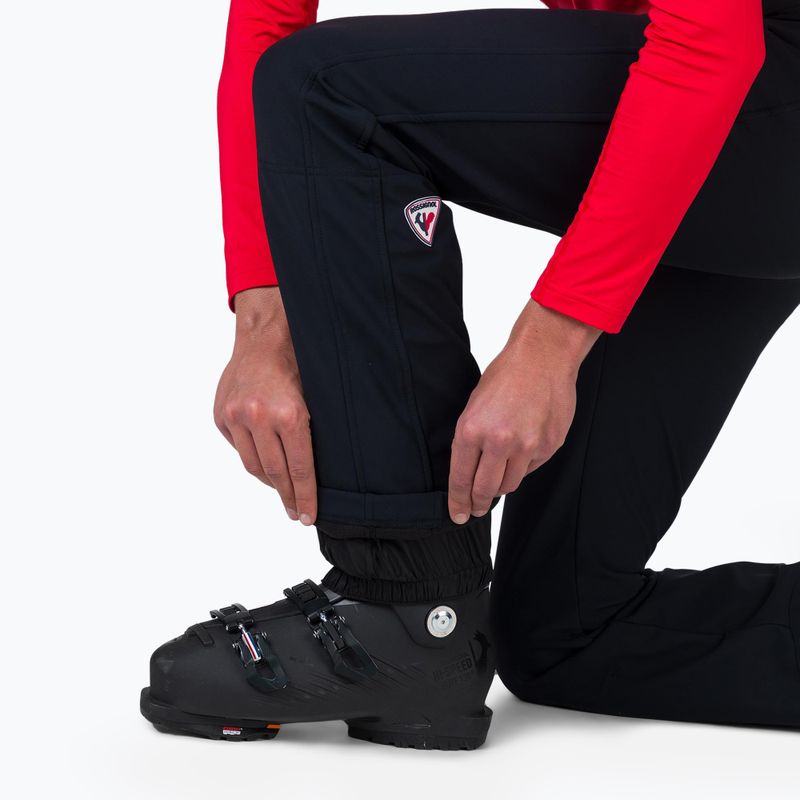 Pantaloni da sci Rossignol Origin Softshell da uomo, nero 5