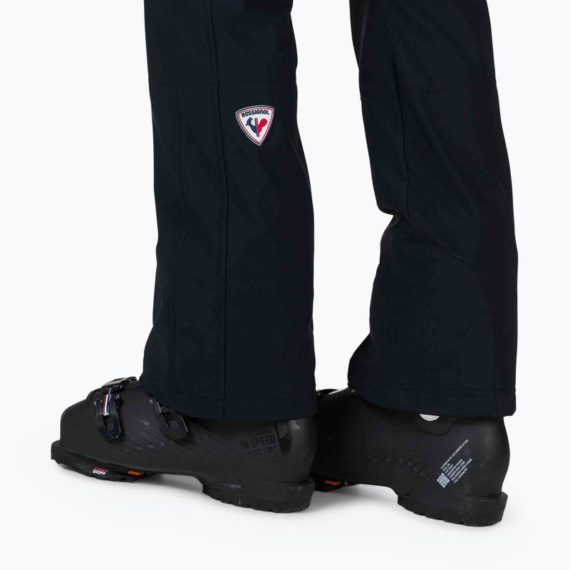 Pantaloni da sci Rossignol Origin Softshell da uomo, nero 6