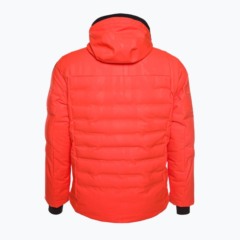 Giacca da sci Rossignol Hero Depart rosso neon da uomo 18