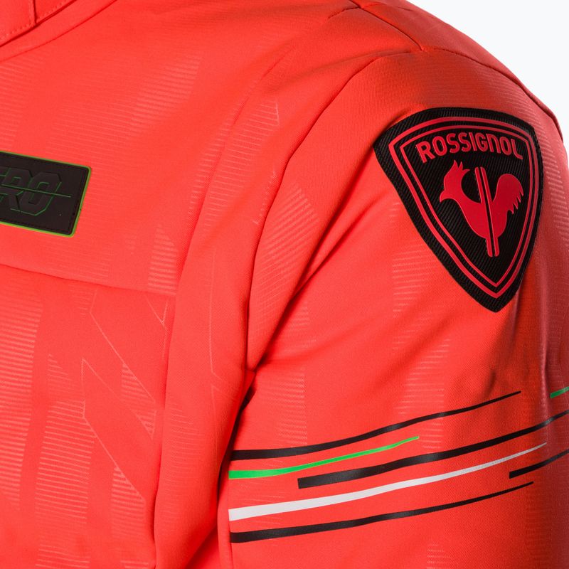 Giacca da sci Rossignol Hero Depart rosso neon da uomo 19