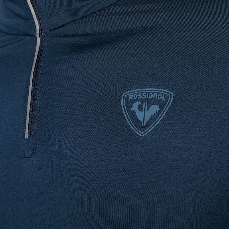 Maglia termica da uomo Rossignol Classique 1/2 Zip dark navy 8