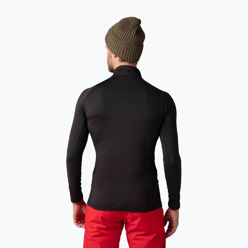 Rossignol Classique 1/2 Zip termica da uomo a maniche lunghe nero 3