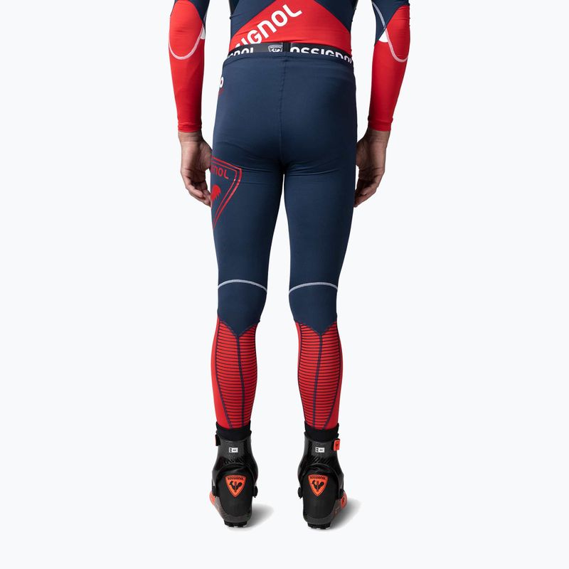 Calzamaglia da gara Rossignol Infini Compression da uomo, navy scuro 2