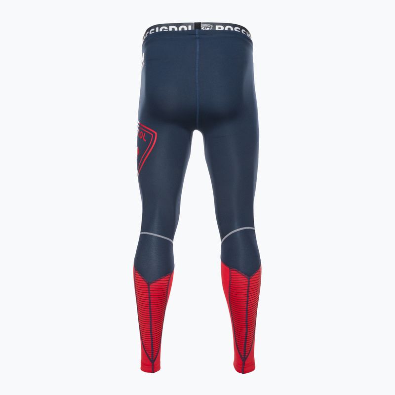 Calzamaglia da gara Rossignol Infini Compression da uomo, navy scuro 4