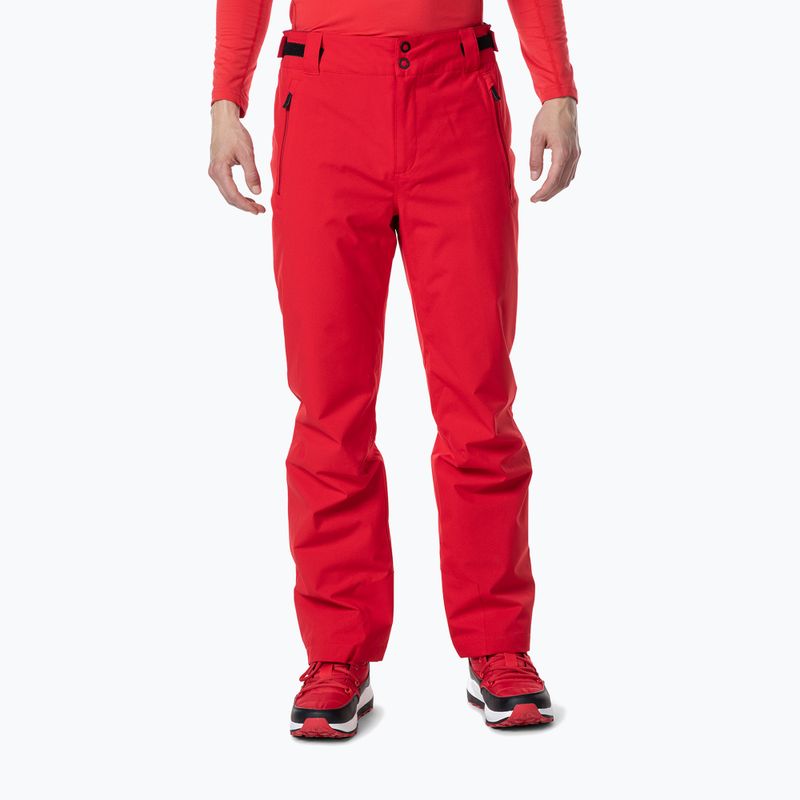 Pantaloni da sci da uomo Rossignol Siz sport rosso