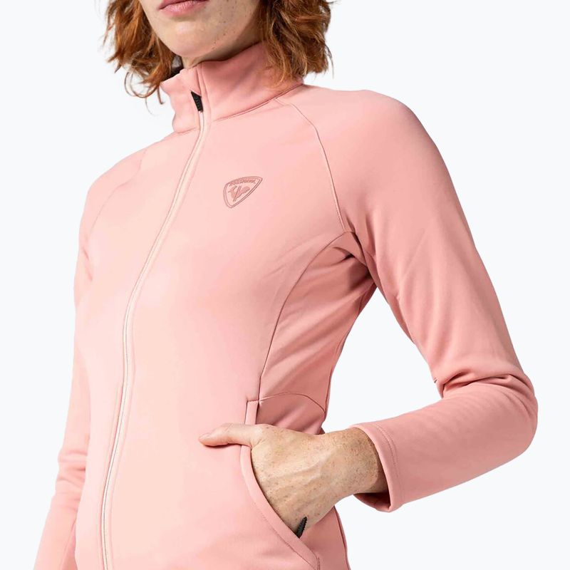 Felpa Rossignol Classique Clim donna rosa cooper 6