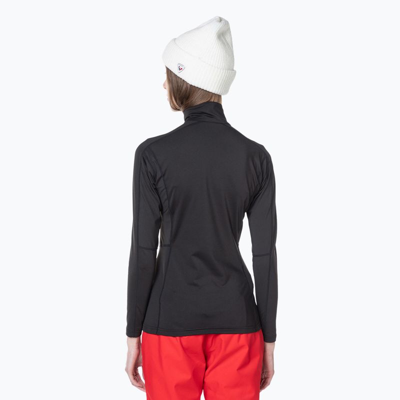 Maglia termica da donna Rossignol Classique 1/2 Zip black 3