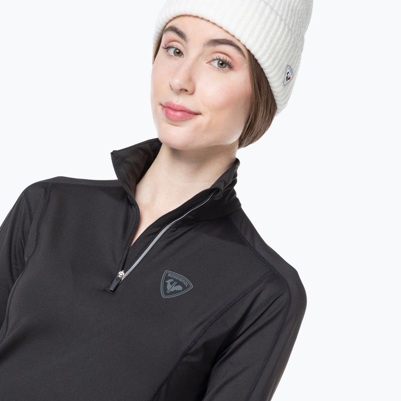 Maglia termica da donna Rossignol Classique 1/2 Zip black 4