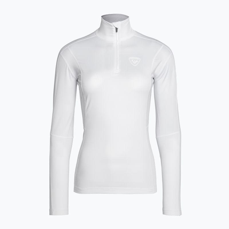 Rossignol Classique 1/2 Zip termica donna a maniche lunghe bianco 7