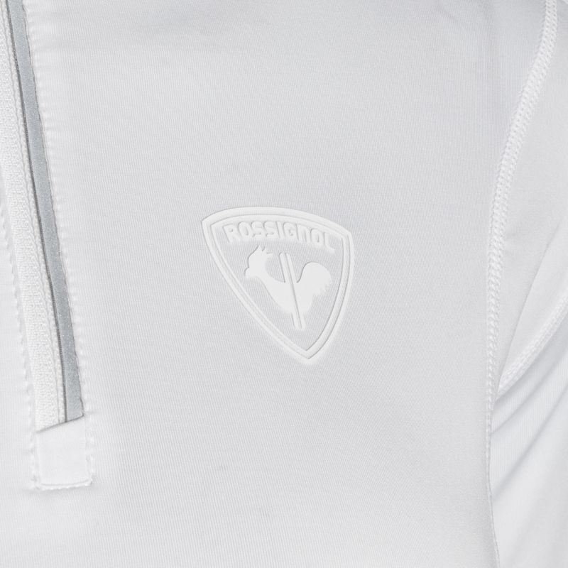 Maglia termica da donna Rossignol Classique 1/2 Zip white 9
