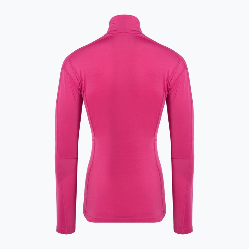 Rossignol Classique 1/2 Zip rosa orchidea manica lunga termica da donna 7