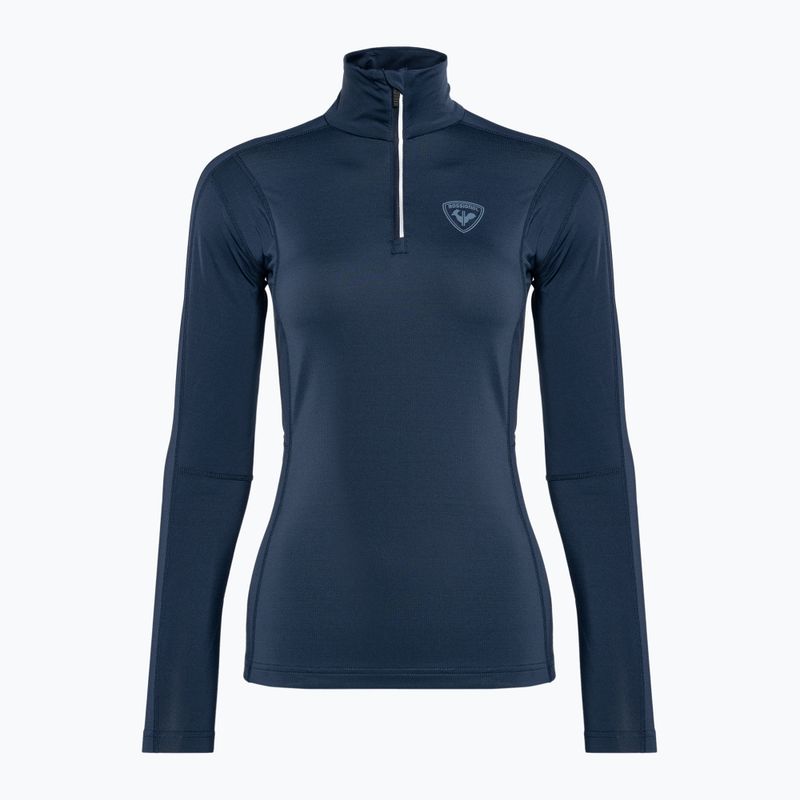 Rossignol Classique 1/2 Zip donna manica lunga termica dark navy 7