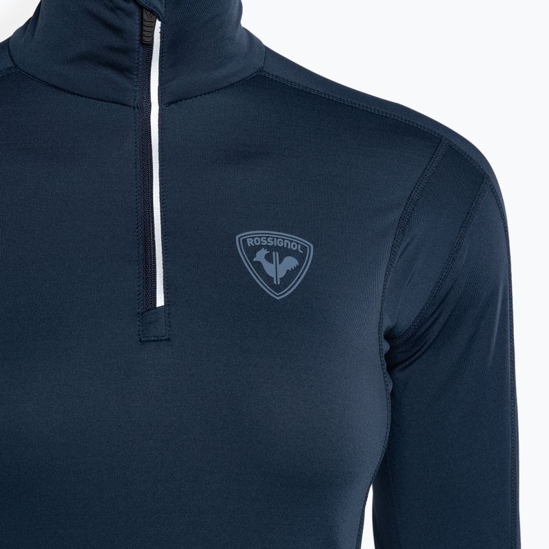 Maglia termica da donna Rossignol Classique 1/2 Zip dark navy 9